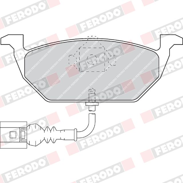 Balata Ferodo Fdb1398 - Mi Refacción