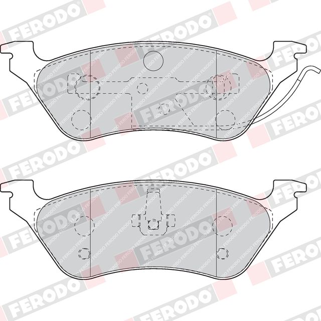 Balata Ferodo Fdb1475 - Mi Refacción
