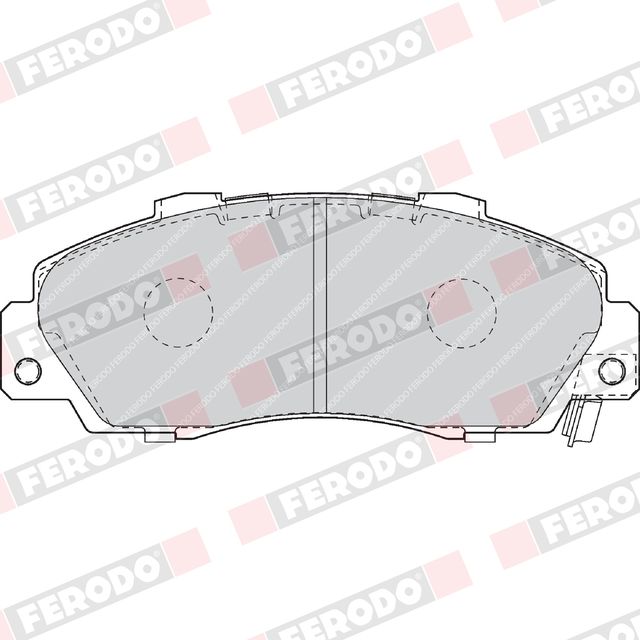 Balata Ferodo Fdb1505 - Mi Refacción