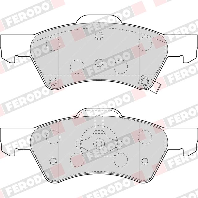 Balata Ferodo Fdb1510 - Mi Refacción