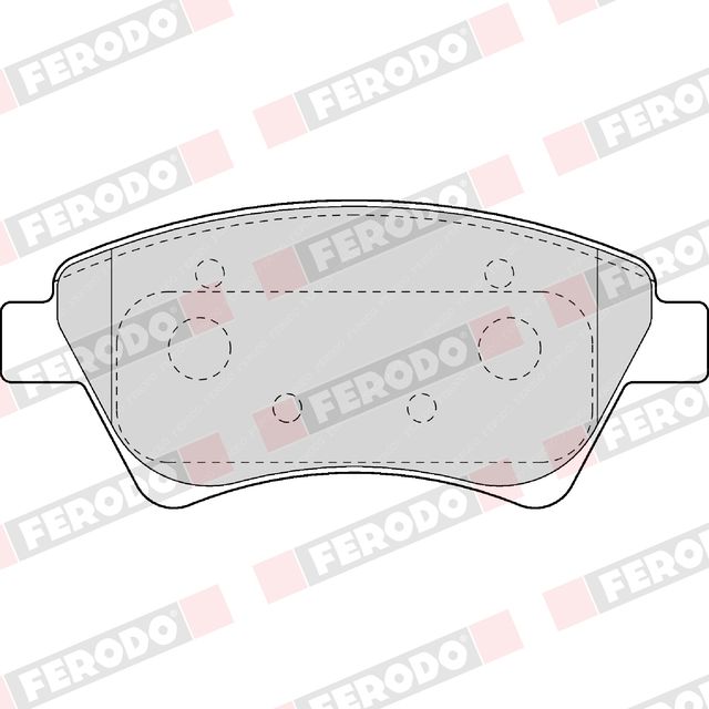 Balata Ferodo Fdb1544 - Mi Refacción