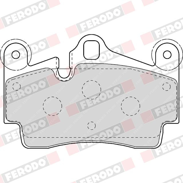 Balata Ferodo Fdb1627 - Mi Refacción