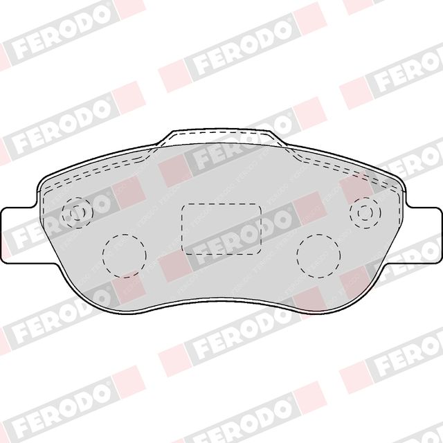 Balata Ferodo Fdb1652 - Mi Refacción