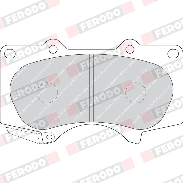 Balata Ferodo Fdb1698 - Mi Refacción