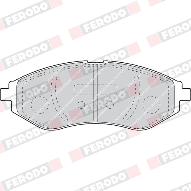 Balata Ferodo Fdb1699 - Mi Refacción