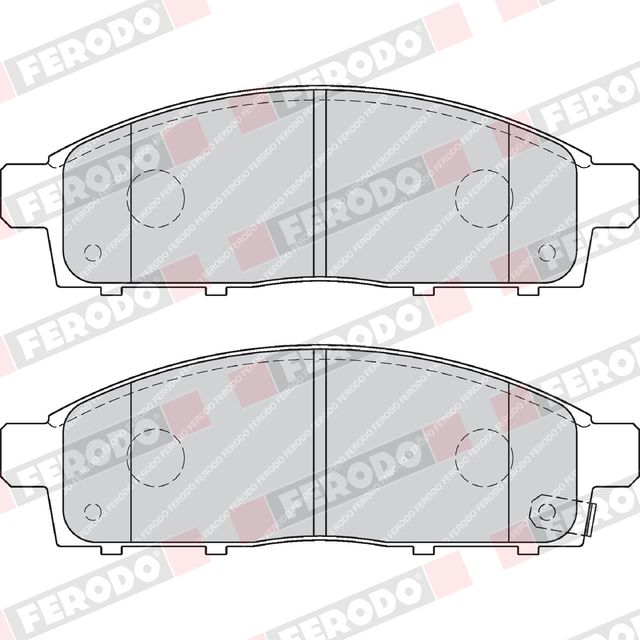 Balata Ferodo Fdb4023 - Mi Refacción