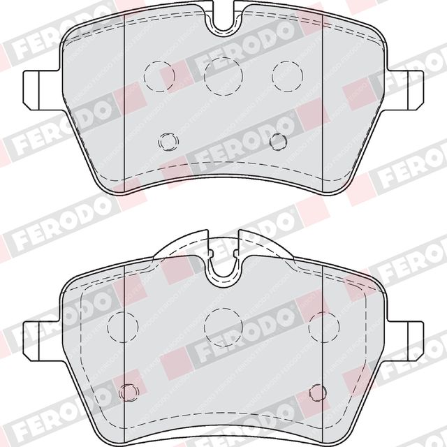 Balata Ferodo Fdb4080 - Mi Refacción