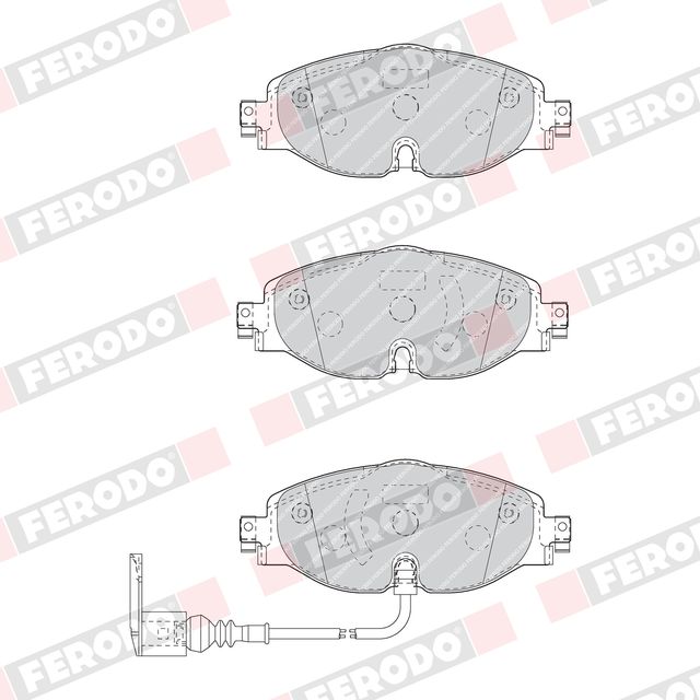 Balata Ferodo Fdb4433 - Mi Refacción
