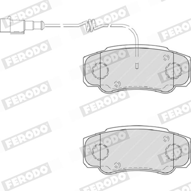 Balata Ferodo Fvr4054 - Mi Refacción
