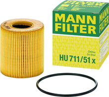 Cargar imagen en el visor de la galería, Filtro Aceite Mann-Filter Hu 711/51 X
