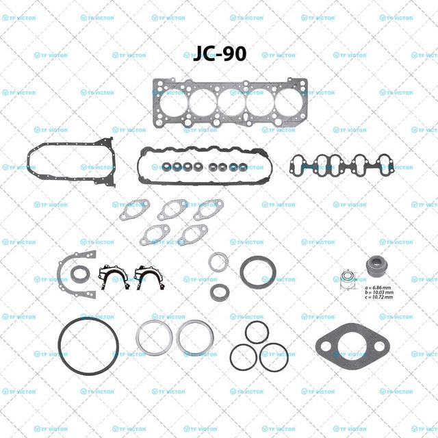 Empaque Completo Tf Victor Jc-90 - Mi Refacción