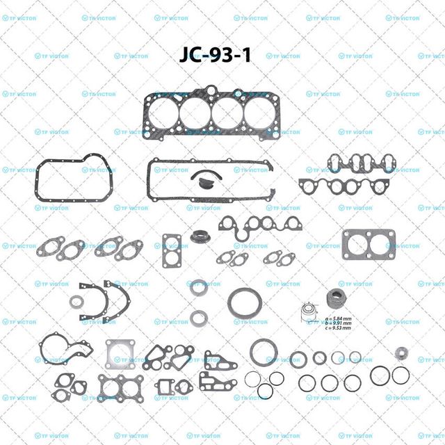 Empaque Completo Tf Victor Jc-93-1 - Mi Refacción