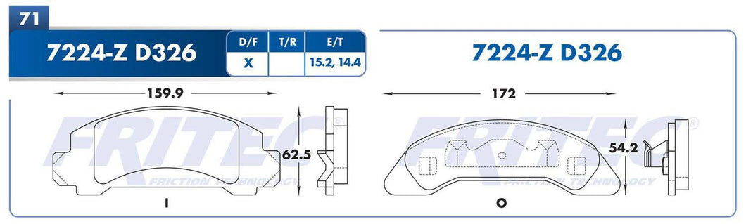 Balata Fritec M-7224-Z