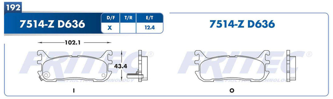 Balata Fritec M-7514-Z
