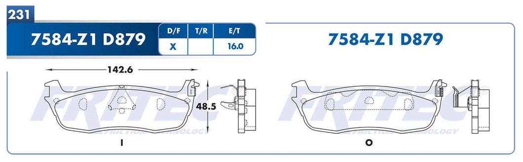 Balata Fritec M-7584-Z1