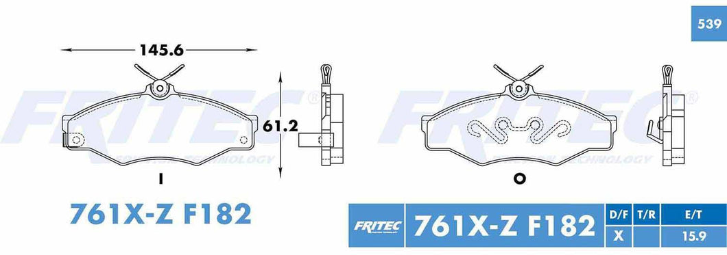 Balata Fritec M-761X-Z
