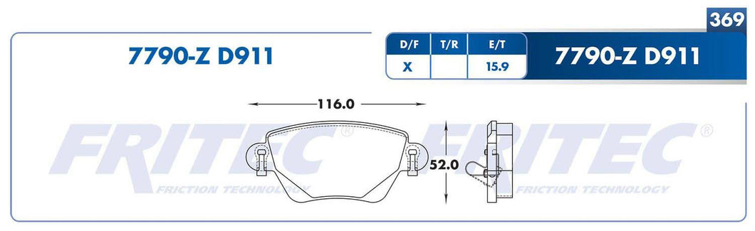 Balata Fritec M-7790-Z