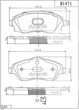 Cargar imagen en el visor de la galería, Balata Dynamik 181353 - Mi Refacción