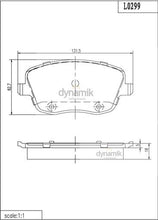 Cargar imagen en el visor de la galería, Balata Dynamik 181575