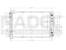 Cargar imagen en el visor de la galería, Radiador Radec 220-0622-01 - Mi Refacción