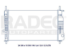 Cargar imagen en el visor de la galería, Radiador Radec 220-1203-00 - Mi Refacción