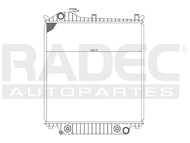 Radiador Radec 220-1214-07 - Mi Refacción