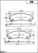 Cargar imagen en el visor de la galería, Balata Dynamik 7653D785 - Mi Refacción
