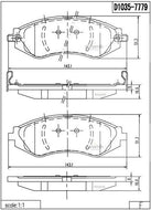 Balata Dynamik 7779D1035 - Mi Refacción