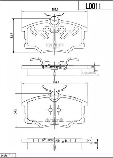 Balata Dynamik 8284D1173