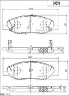 Balata Dynamik 8456D1345 - Mi Refacción