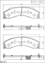 Cargar imagen en el visor de la galería, Balata Dynamik 8523D1411