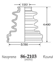 Cargar imagen en el visor de la galería, Cubrepolvo Junta Homocinética Empi 86-2103-D - Mi Refacción