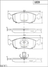 Cargar imagen en el visor de la galería, Balata Dynamik 8747D1538