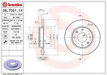 Cargar imagen en el visor de la galería, Disco Freno Brembo 08.7351.10 - Mi Refacción