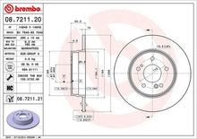 Cargar imagen en el visor de la galería, Disco Freno Brembo 08.7211.20 - Mi Refacción