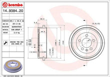 Cargar imagen en el visor de la galería, Tambor Freno Brembo 14.9384.20 - Mi Refacción