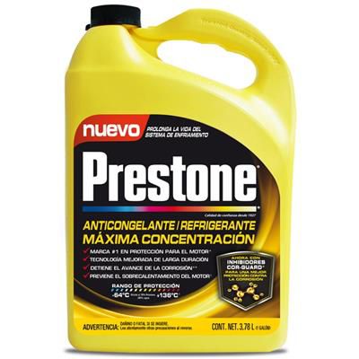 Anticongelante Prestone Amarillo 97% 3.78 Litros Af12097M - Mi Refacción