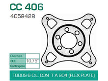 Cargar imagen en el visor de la galería, Aro Dentado Transmisión Automática Chromite Cc 406 - Mi Refacción