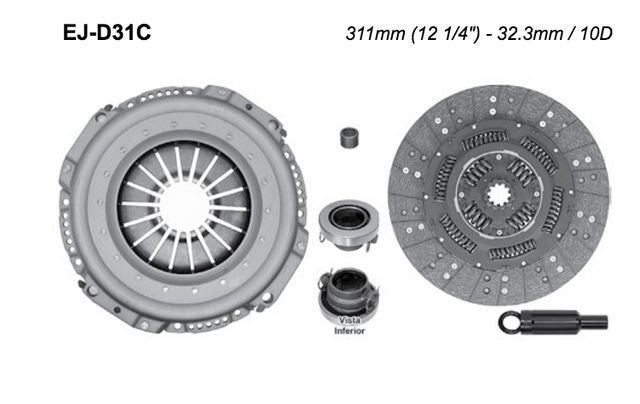 Kit Clutch Perfection Ej-D31C - Mi Refacción