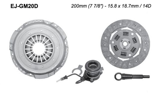 Kit Clutch Perfection Ej-Gm20D - Mi Refacción