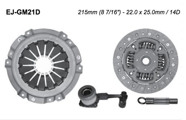 Kit Clutch Perfection Ej-Gm21D - Mi Refacción
