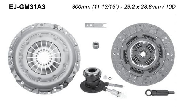 Kit Clutch Perfection Ej-Gm31A3 - Mi Refacción