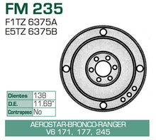 Cargar imagen en el visor de la galería, Aro Dentado Transmisión Automática Chromite Fm 235 - Mi Refacción