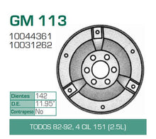 Cargar imagen en el visor de la galería, Aro Dentado Transmisión Automática Chromite Gm 113 - Mi Refacción