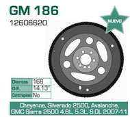 Aro Dentado Transmisión Automática Chromite Gm 186 - Mi Refacción