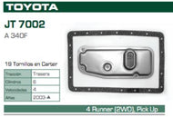 Filtro Transmisión Automática Chromite Jt 7002 - Mi Refacción