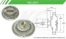 Cargar imagen en el visor de la galería, Fan Clutch Keep On Green Kg-2221 - Mi Refacción
