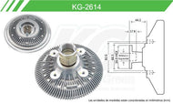 Fan Clutch Keep On Green Kg-2614 - Mi Refacción
