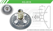 Cargar imagen en el visor de la galería, Fan Clutch Keep On Green Kg-2618 - Mi Refacción