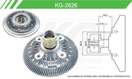 Fan Clutch Keep On Green Kg-2626 - Mi Refacción